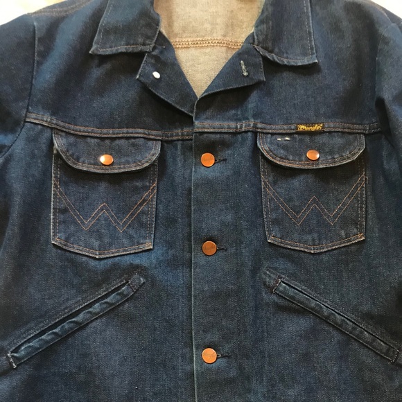 Vintage Wrangler 124MJ Denim Jacket - Picture 4 of 4